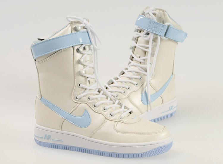 Nike Women Air Force 1 High White Jade Sneaker